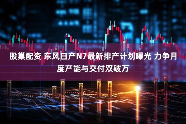股巢配资 东风日产N7最新排产计划曝光 力争月度产能与交付双破万